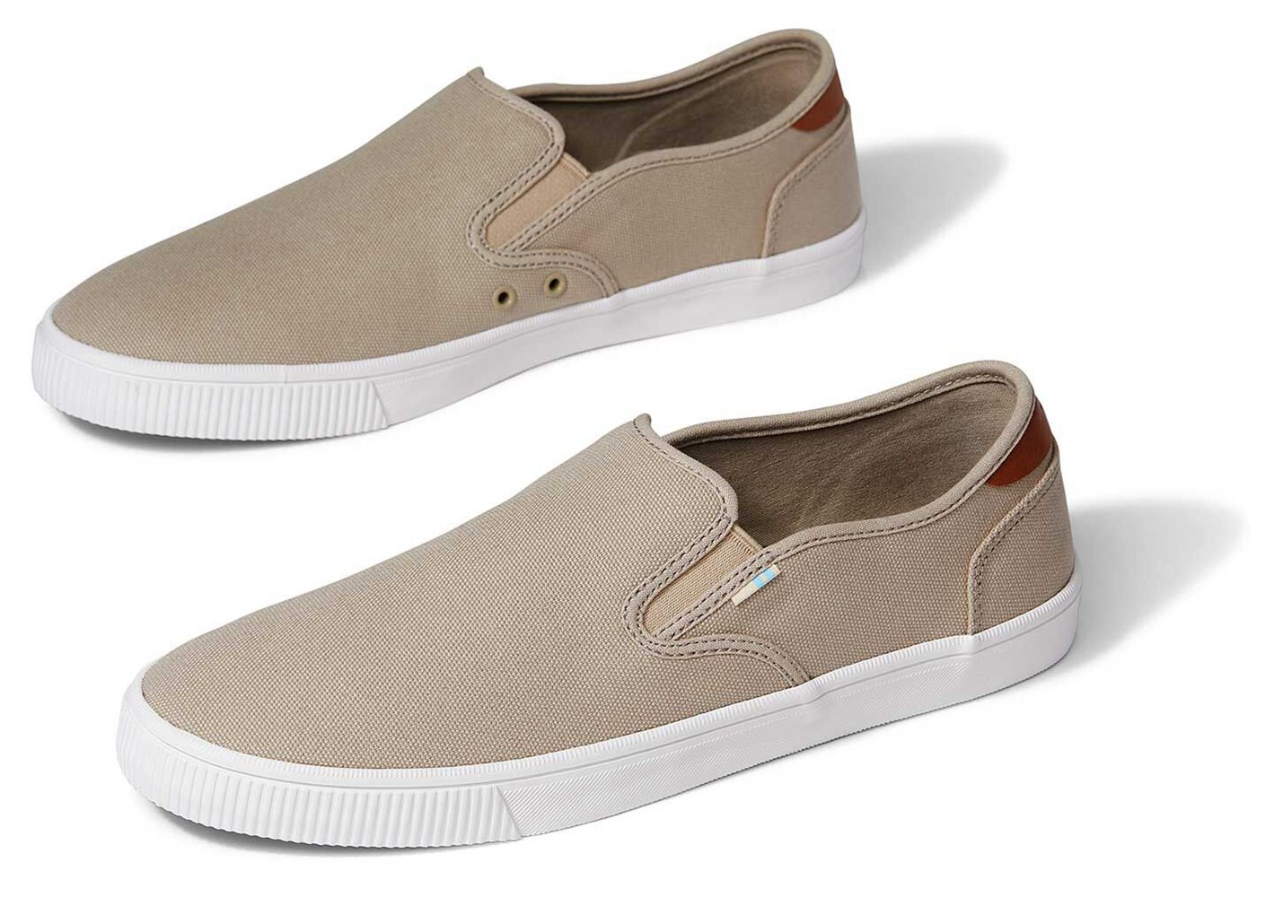 Toms Baja Slip On Beige - Mens - 01974-LGTB